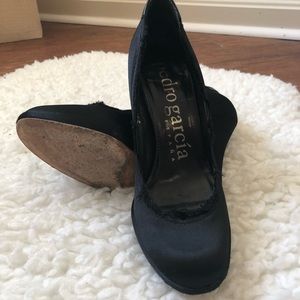 Pedro Garcia sateen pumps size 38